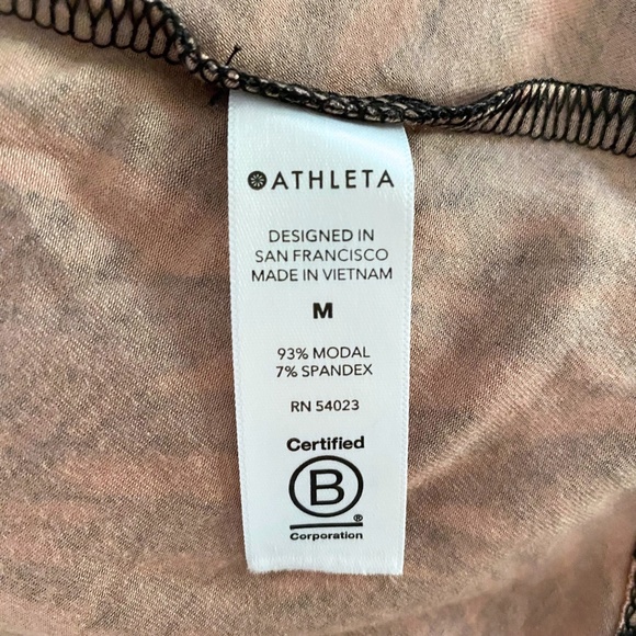 NEW Athleta Santorini Thera Printed Dress Medium - Picture 16 of 17